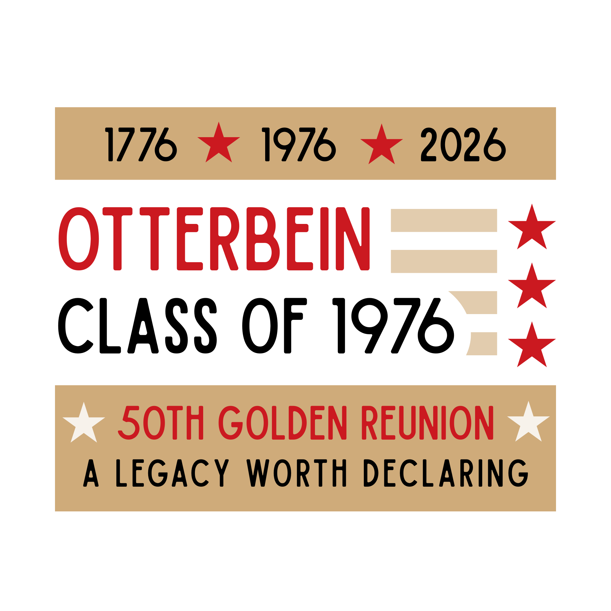 Class Of 1976 50th Reunion Logo