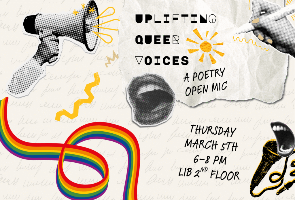 Queer Voice Open Mic  1 