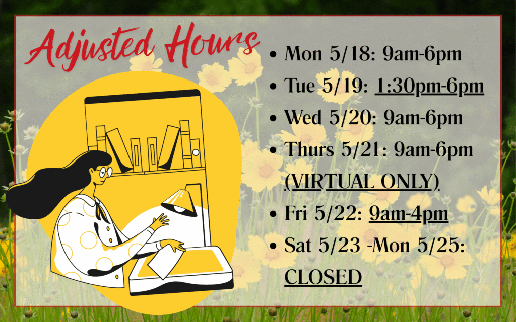 May Adjusted Hours Banner Blog 1