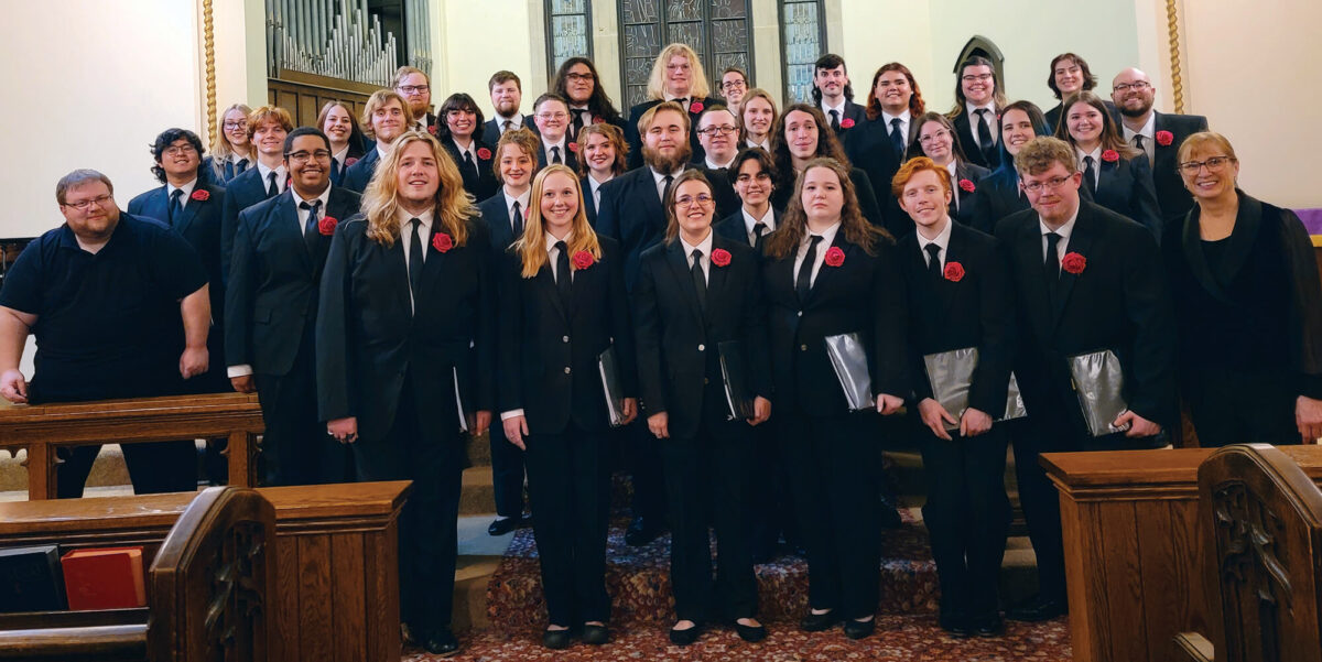 Concert Choir Touring Baltics in December