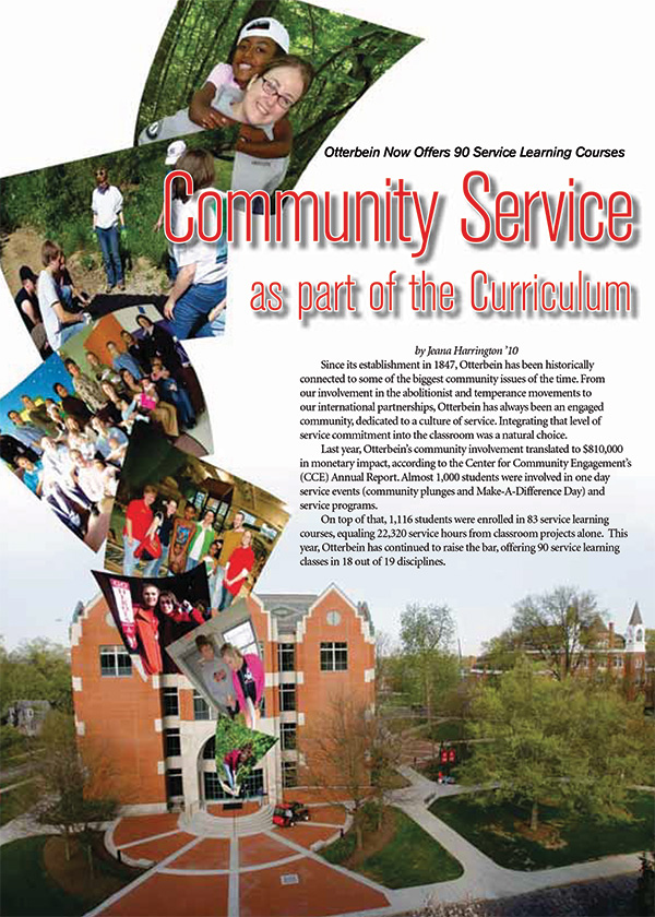 Otterbein Towers Issue 2009 Winter