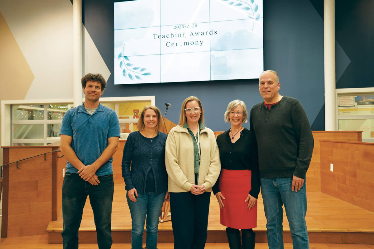 Faculty Members Recognized for Teaching Excellence