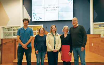 Faculty Members Recognized for Teaching Excellence