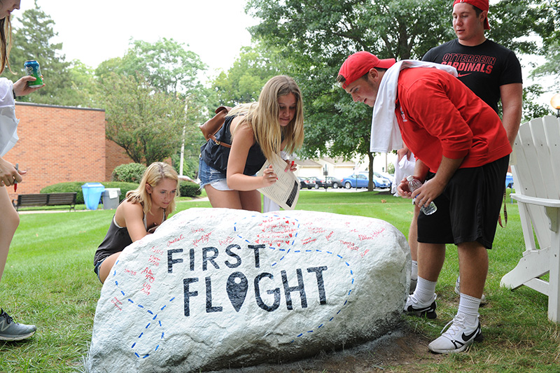 First Flight Stone painting First Flight Stone painting