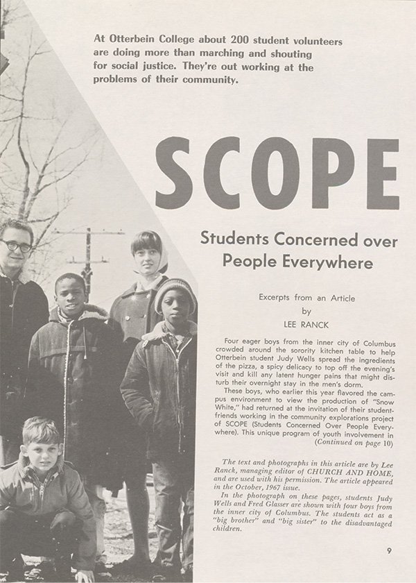 Otterbein Towers Fall 1967