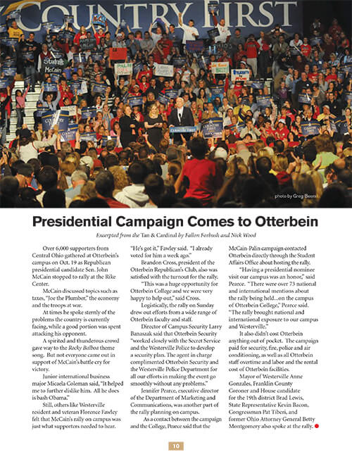 Otterbein Towers Fall 2008