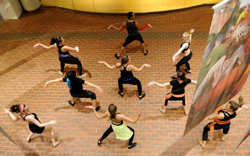 Dance Troupe At Otterbein