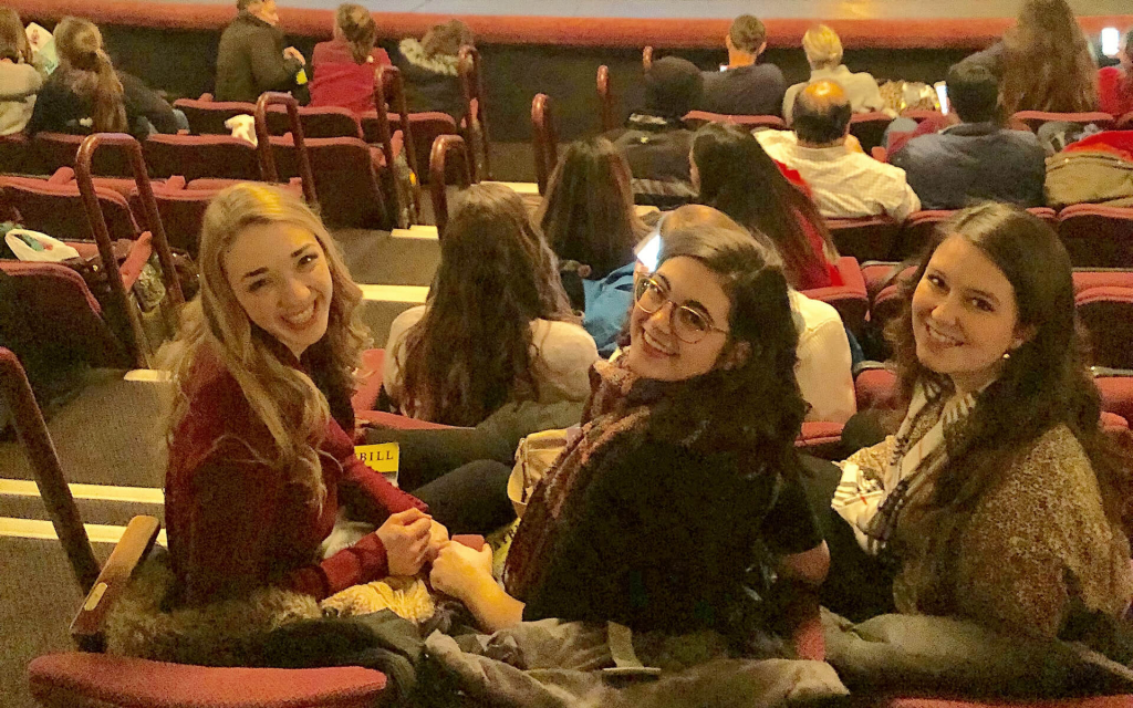 Comm Students On Broadway