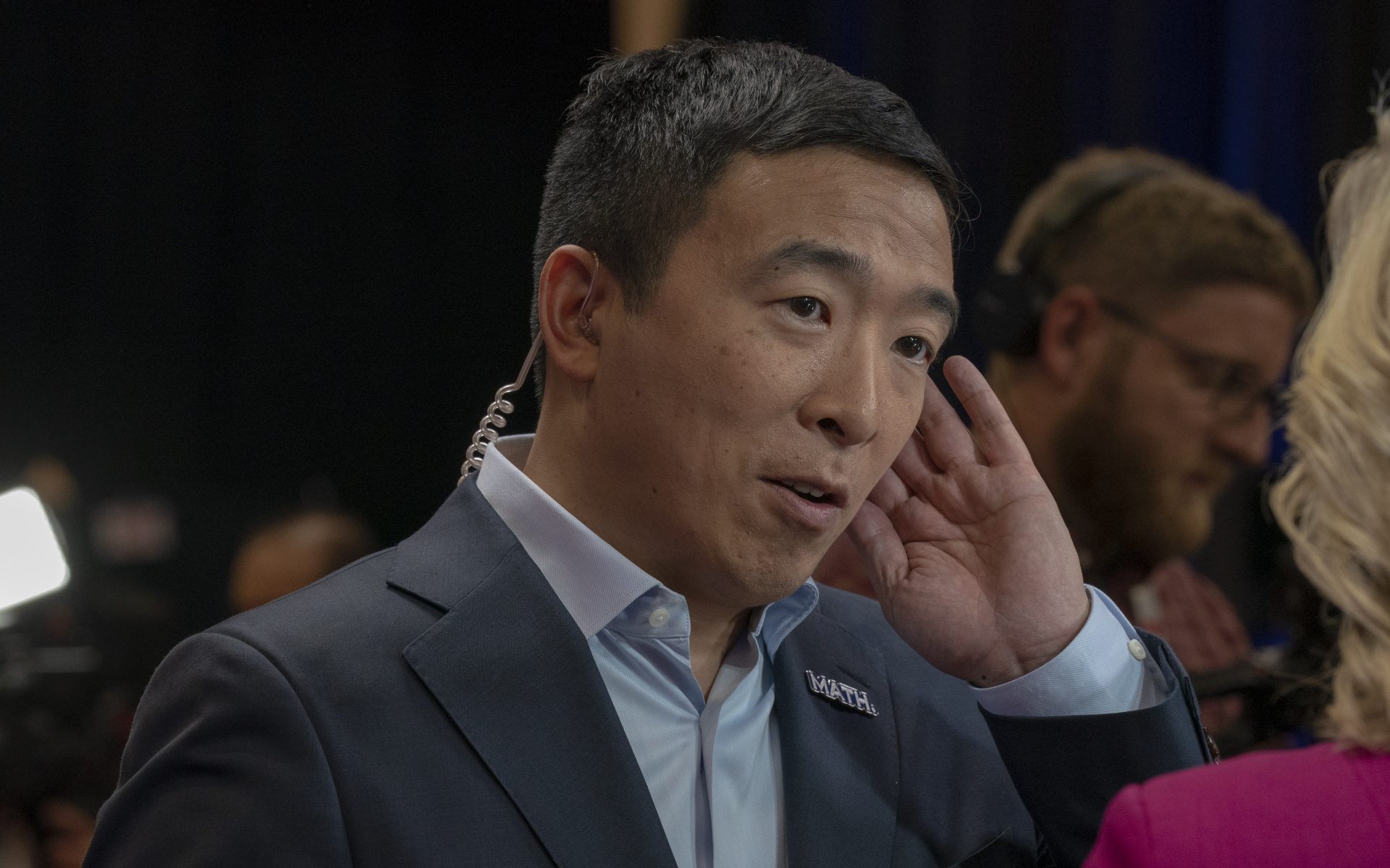 Andrew Yang At Otterbein