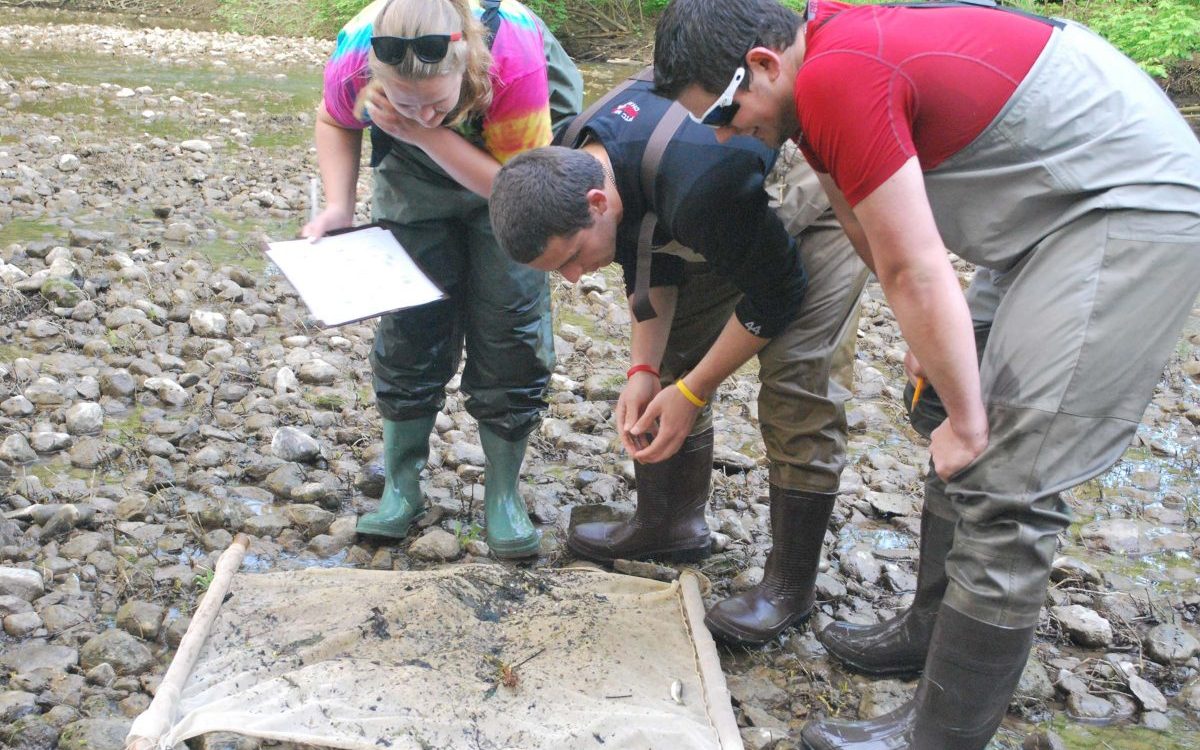 Otterbein Students Freshwater Conservation Samples