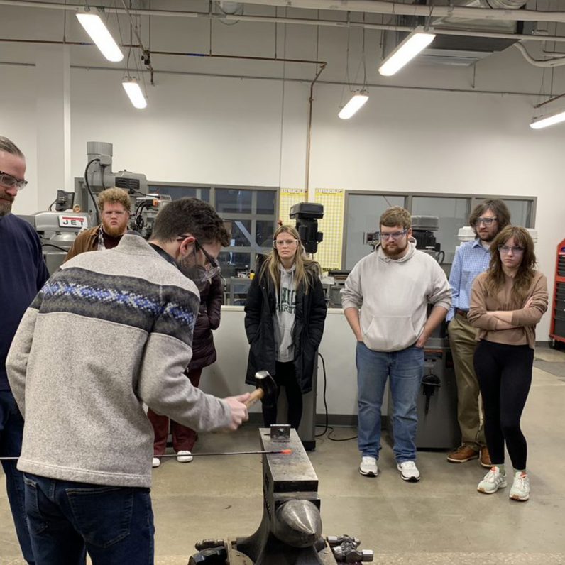 Students become Blacksmiths