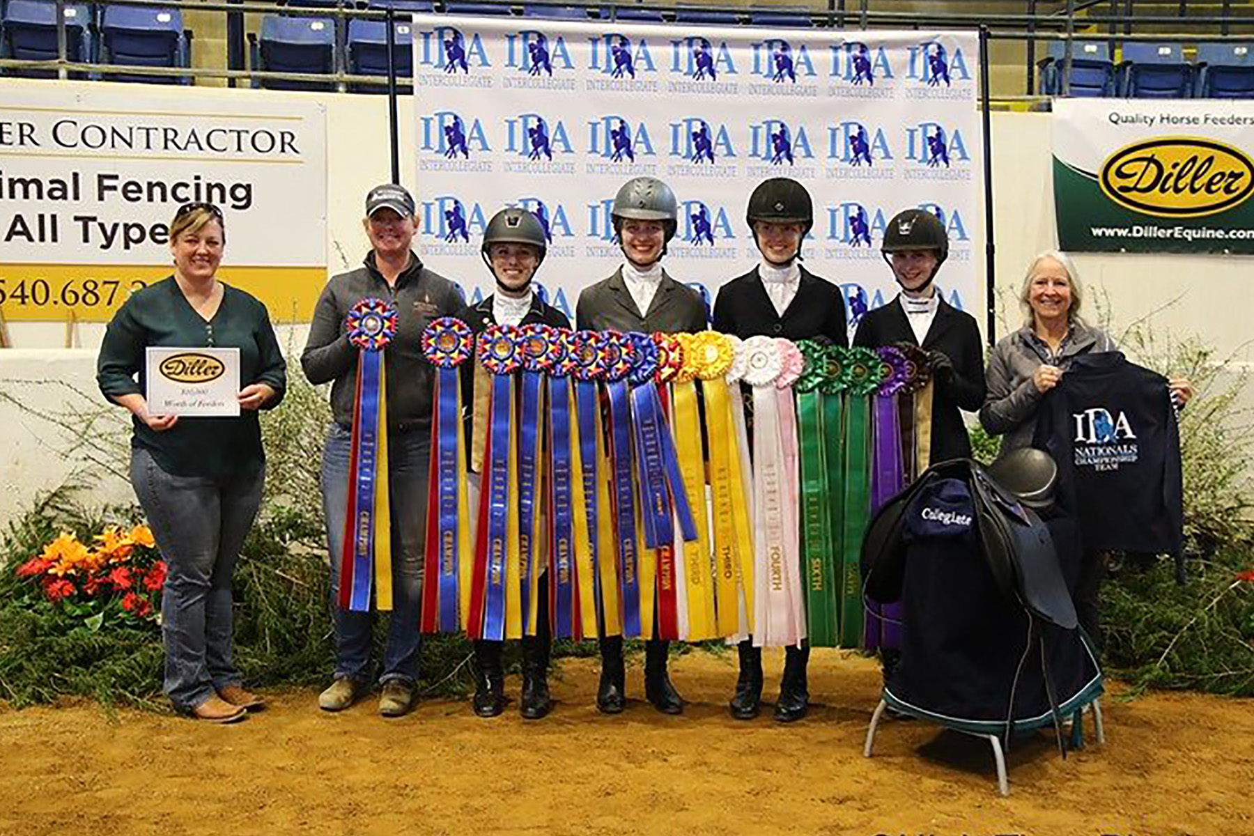 Otterbein Dressage Team Wins Third Consecutive National Title; Hunt