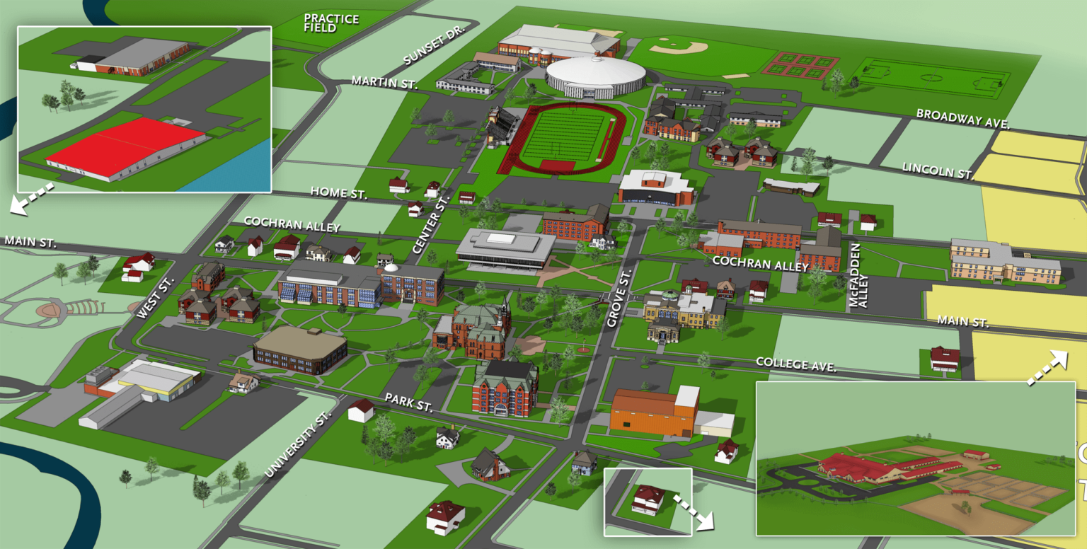 Campus Map and Directions Otterbein University