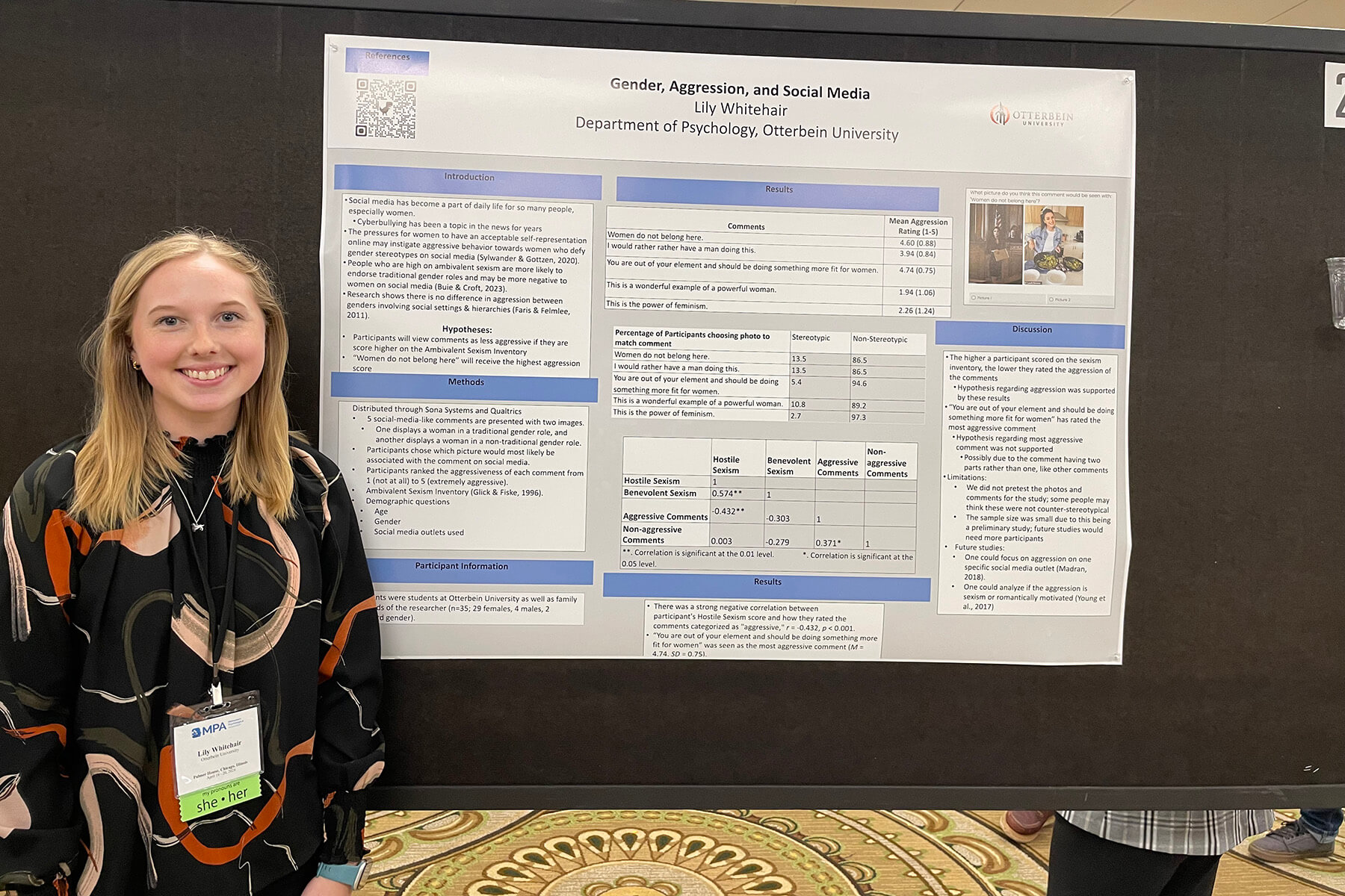 Student At Mpa Conference