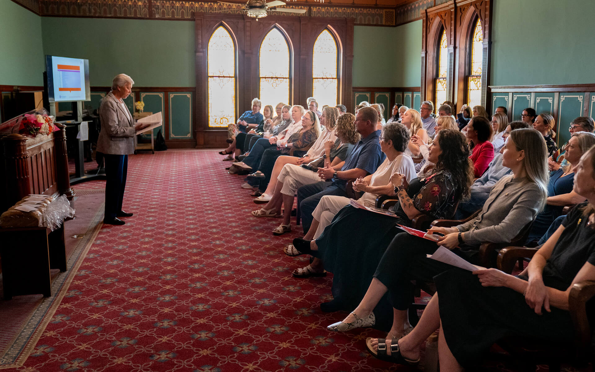2026 Bread And Roses Award Ceremony     Dr  Joan Rocks As The Guest Speaker 