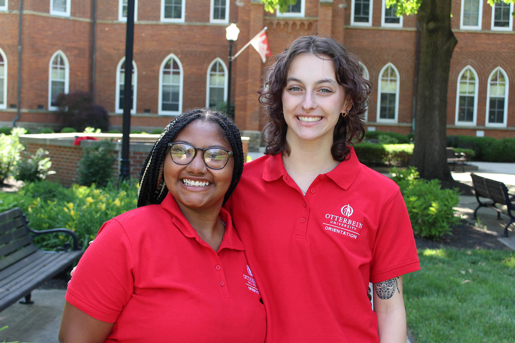 Aamyah Bonner and Emmy Caton Orientation Leaders