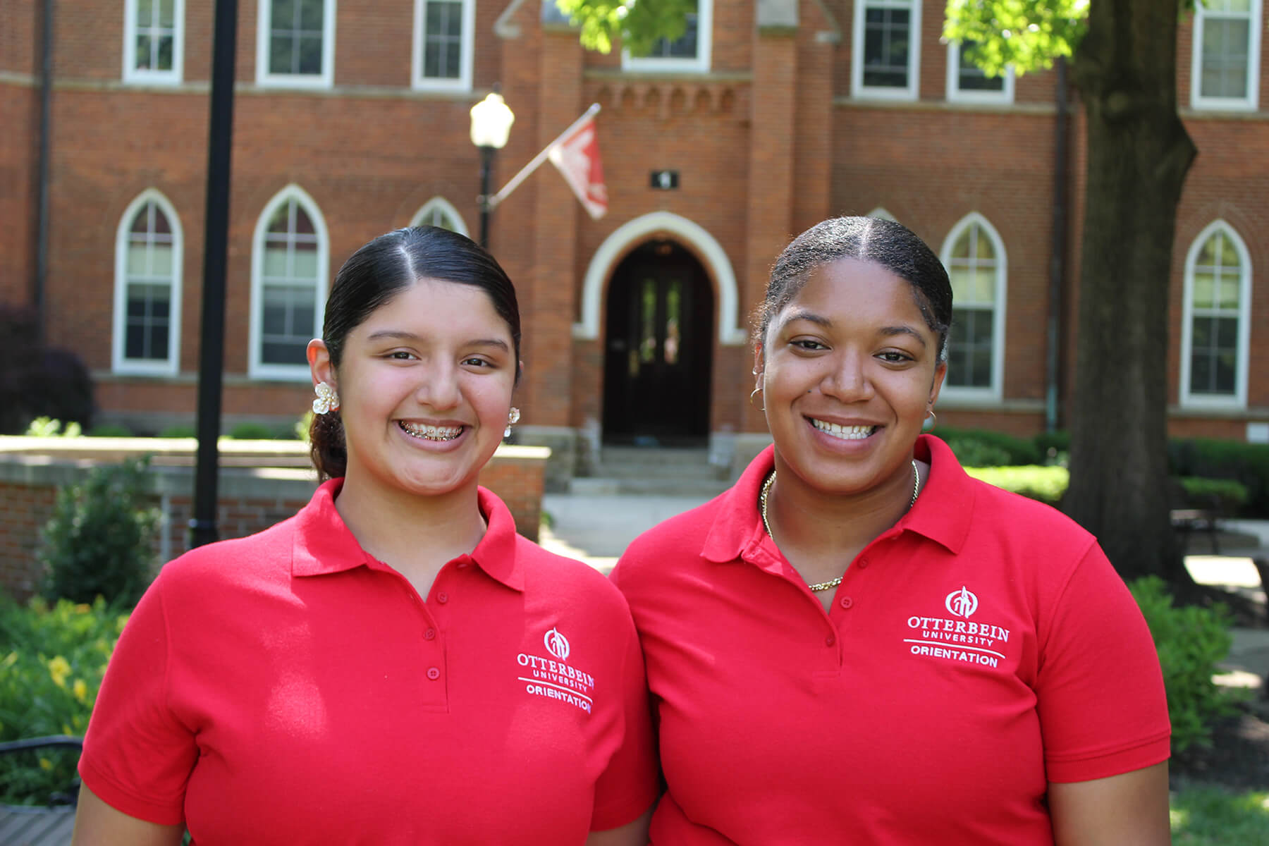Ana Miranda and Anastasia Smith Orientation Leaders